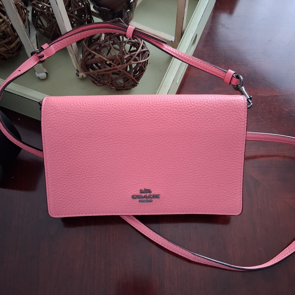 Coach Pink Crossbody Bag